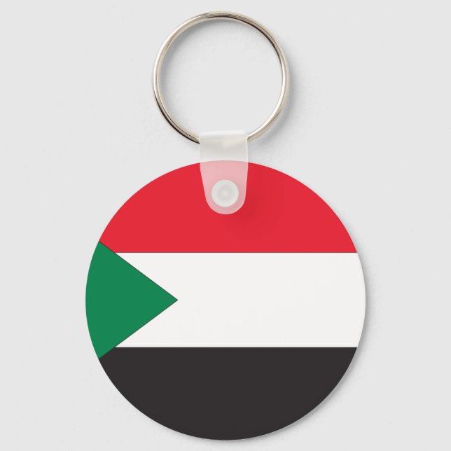 Llavero Bandera sudanesa (Anverso)