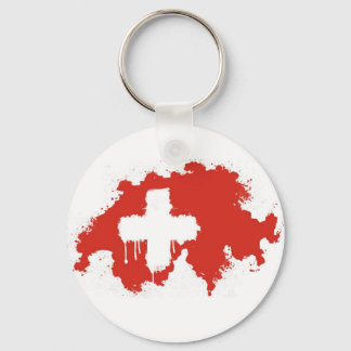Llavero Bandera suiza