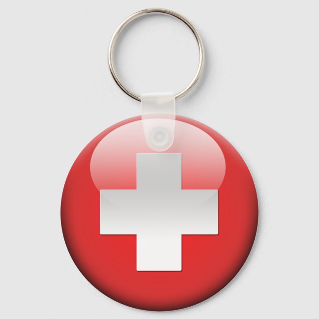 Llavero Bandera suiza 2.0 (Anverso)