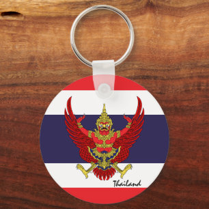 Llavero Bandera tailandesa y festividades en Tailandia, pa