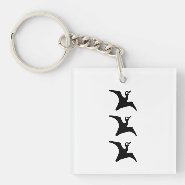 Llavero Bandera unitaria de Kanetsugu Naoe (Frente)