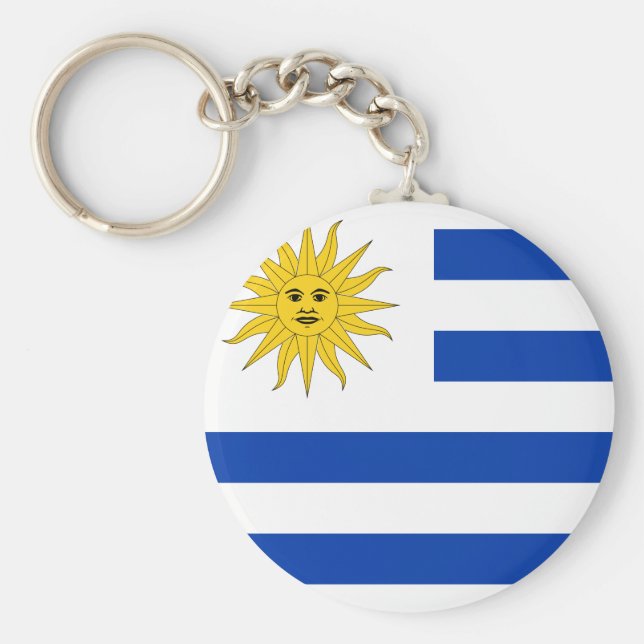 Llavero Bandera uruguaya (Frente)