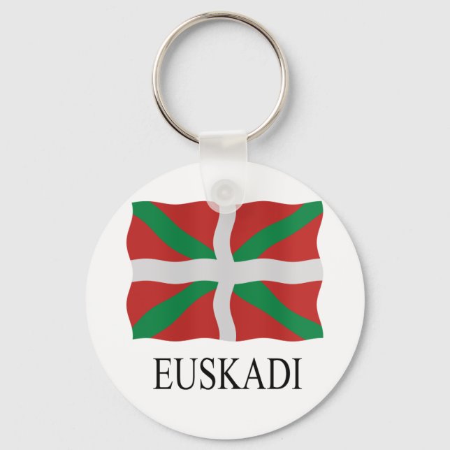 Llavero Bandera vasca (Anverso)