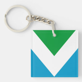 Llavero Bandera vegana internacional