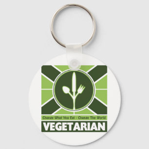 Llavero Bandera vegetariana