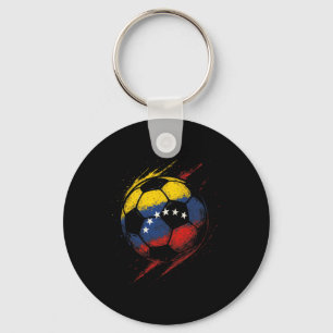 Llavero Bandera Venezolana Fútbol Ll - Orgullo de Jugador