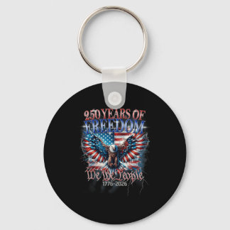Llavero Bandera Vintage 250 Años Americano 1776 2026 250º