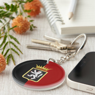 Llavero Bandera y Escudo del Valle de Aosta