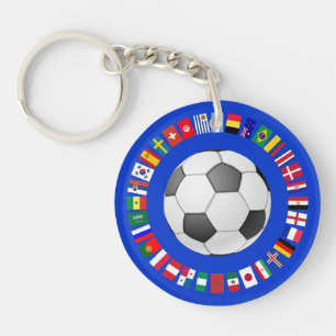 LLAVERO BANDERAS DE EQUIPO FÚTBOL SOCCER 2018 SÍMBOLO CÍRC