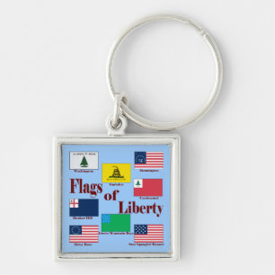 Llavero Banderas de la libertad