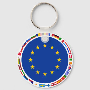 Llavero Banderas de la Unión Europea