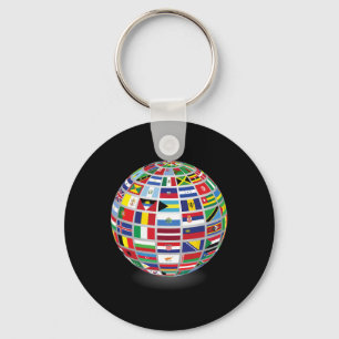 Llavero Banderas De Los Países Del Mundo Internacional