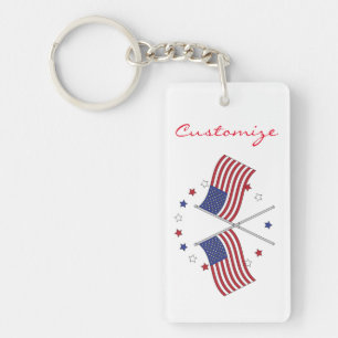 Llavero Banderas estadounidenses Thunder_Cove Patriótico 4