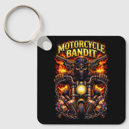 Llavero Bandido en Motocicleta