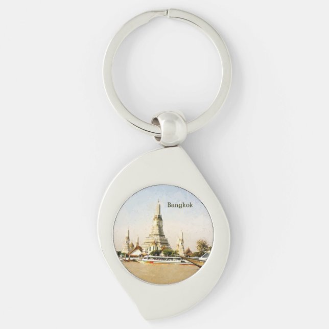 Llavero Bangkok, Tailandia (Anverso)