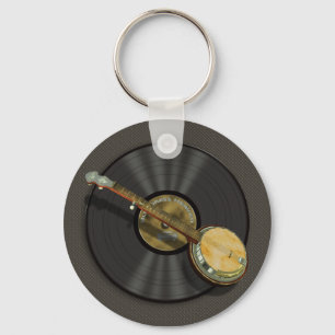 Llavero Banjo Music Keychain