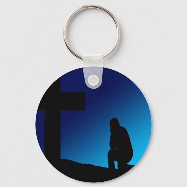 Llavero Banner de la oración cruzada (Anverso)