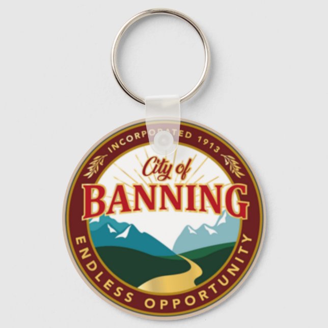 LLAVERO BANNING CALIFORNIA (Anverso)
