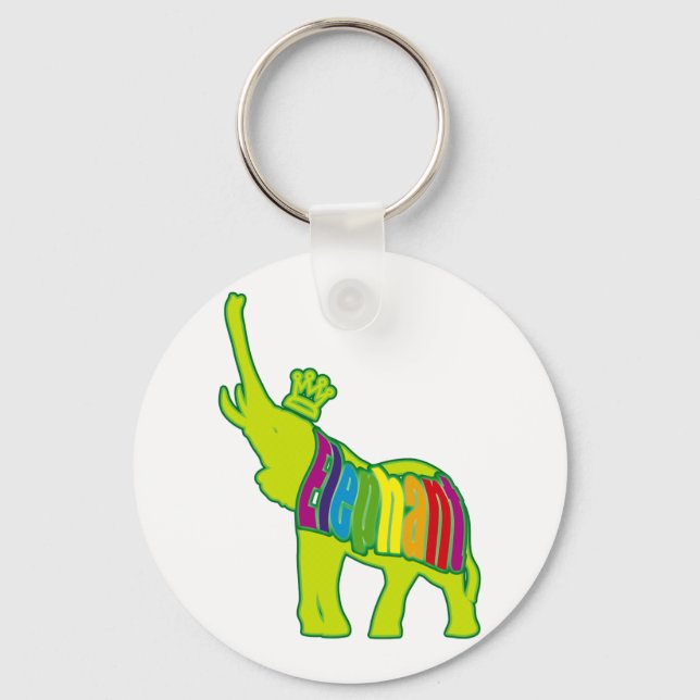Llavero Baño_de_elefante (Anverso)