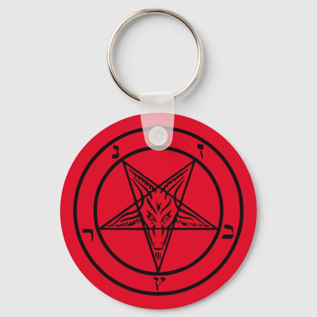 Llavero Baphomet Keychain (Anverso)