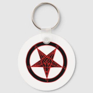 Llavero Baphomet Pentagram