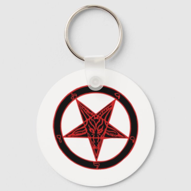 Llavero Baphomet Pentagram (Anverso)