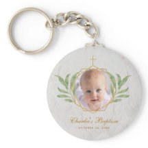 Baptismo Verdor Foto Mármol Geométrico Botánico