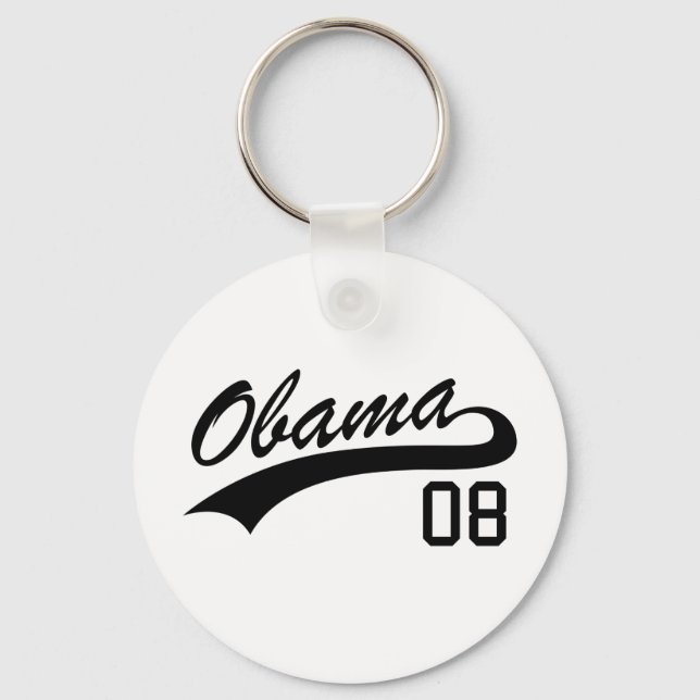 Llavero Barack Obama Keychain de Jersey 2008 (Anverso)