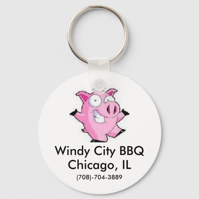 Llavero barbacoa de Windy City (Anverso)