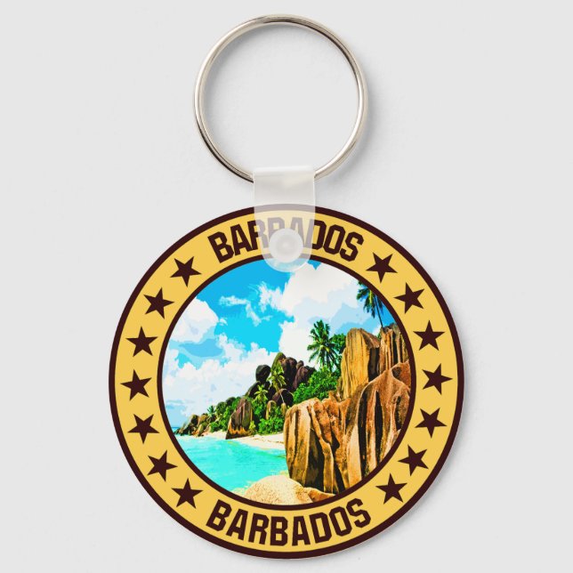 Llavero Barbados (Anverso)