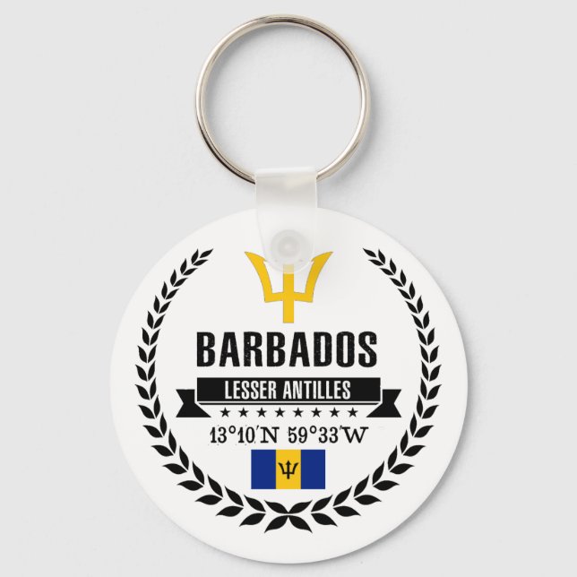 Llavero Barbados (Anverso)