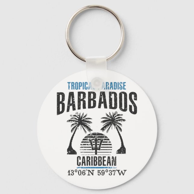Llavero Barbados (Anverso)