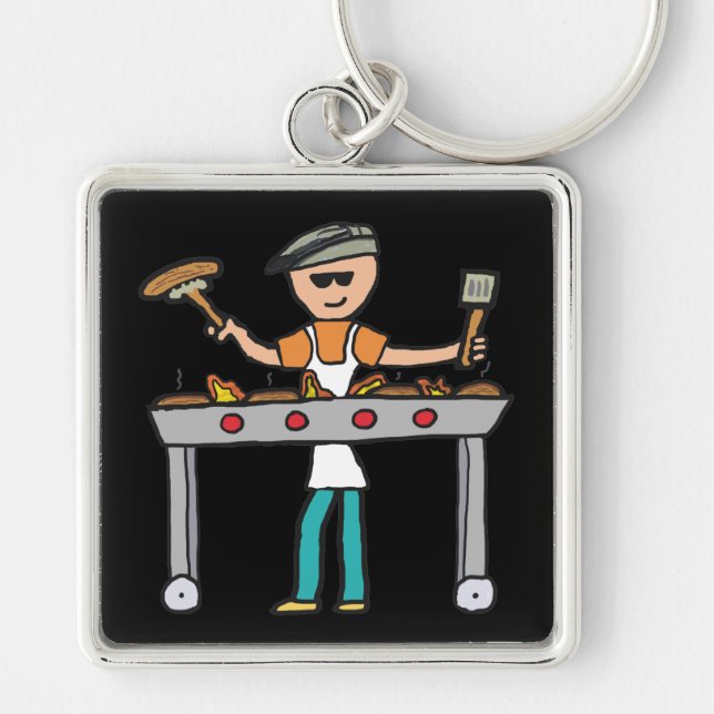 Llavero Barbecue Grillmaster BQ (Frente)