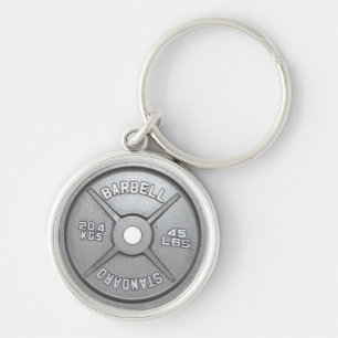 Llavero Barbell Plate