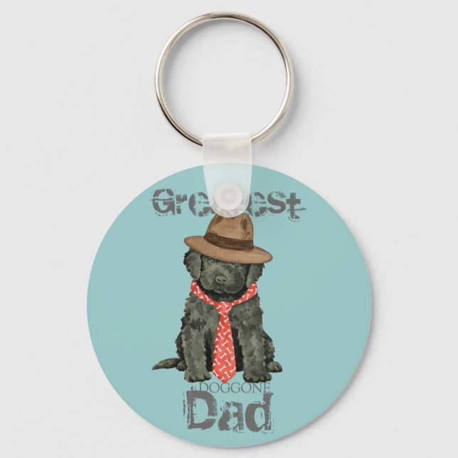 Llavero Barbet Dad Keychain (Anverso)