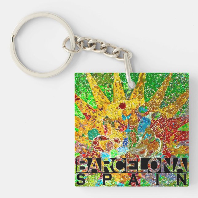 Llavero Barcelona (Frente)