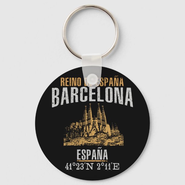 Llavero Barcelona (Anverso)