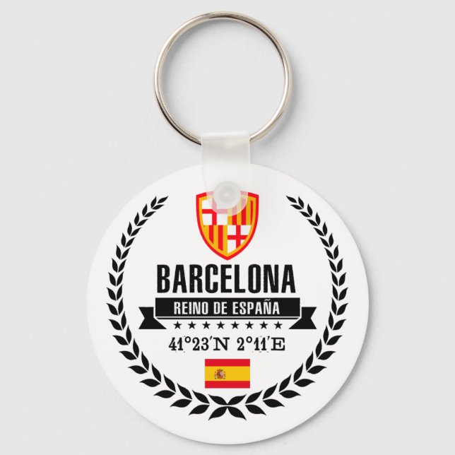 Llavero Barcelona (Anverso)