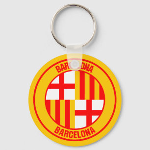 Llavero Barcelona Round Emblem