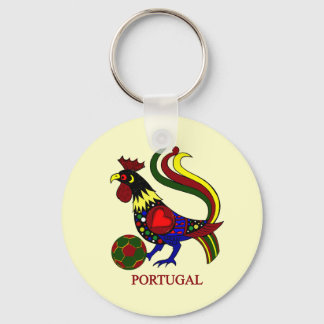 Llavero Barcelos "galo" de Portugal jogador de futebol
