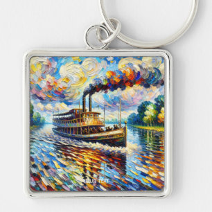 Llavero Barco de vapor de agua dulce Fantasy