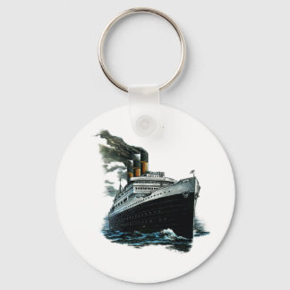 Llavero Barco de vapor negro