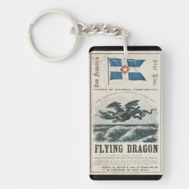 Llavero Barco de vela Clipper Flying Dragon 1858