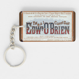 Llavero Barco de vela Edward O'Brien Clipper 1900