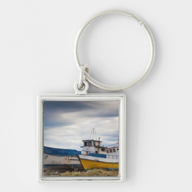 Llavero  Barcos de pesca (Frente)