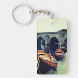 Llavero Barcos en el río Durham