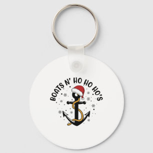 Llavero Barcos N Ho Ho Hos Navidad Pijama Divertido Humor 