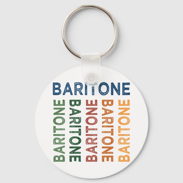 Llavero Baritone Colorful (Anverso)