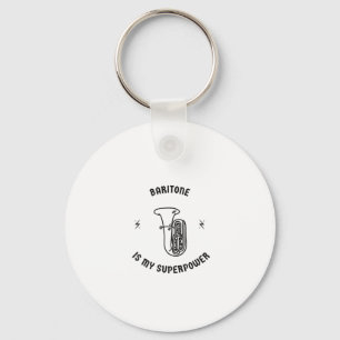 Llavero Baritone es mi superpoder
