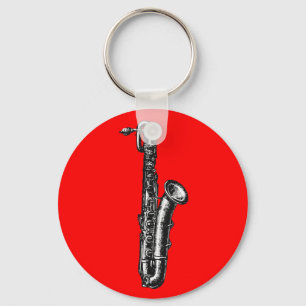 Llavero Baritone Saxofono